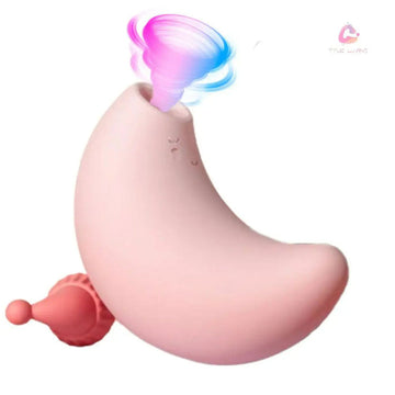 LuvanaX - Red Riding Hood Moon Sucking Vibrator Vibrating Sucker Oral Clitoris Stimulator