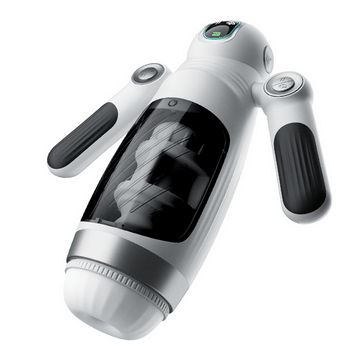 LuvanaX - Bella Bot Robot Telescopic Vibrating Male Penis Stroker