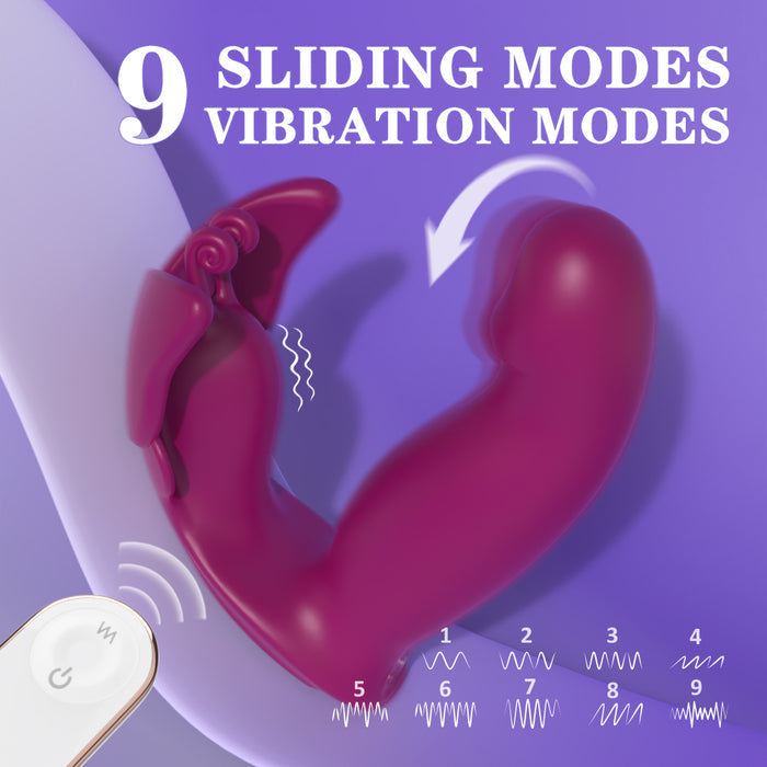 LuvanaX - Sex Toy 9 Vibration Modes for C - Spot G - Spot Wearable Vibrating Egg