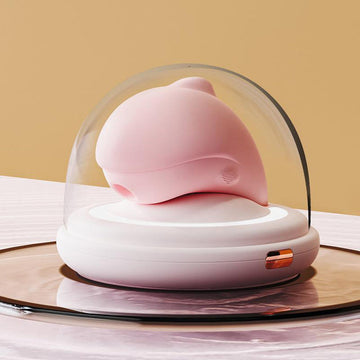 LuvanaX - Dolphin Heating Sucking Vibrator With Sterilization Shell