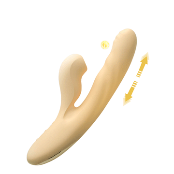 LuvanaX - 7-Speed Suction 10-Speed Telescopic Automatic Heating Female Masturbator