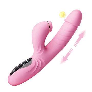 LuvanaX - Suck Telescopic Heating Vibrator