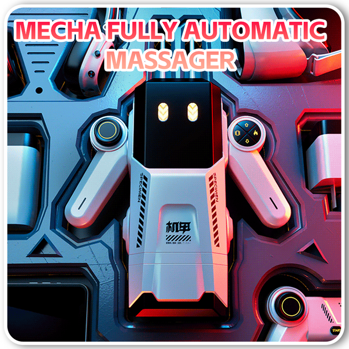 LuvanaX - Stouch Mech Warrior Telescopic Vibrating Masturbator