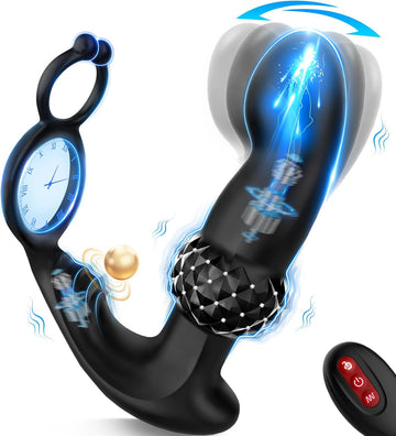 LuvanaX - Prostate Massager Anal Vibrator, Male Sex Toys for Men Sex Toy Anal Plug Anal Toys Adult Toys Male Vibrator Butt Plug for Women