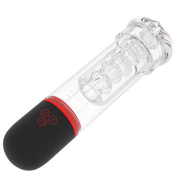 LuvanaX - Men's Full Automatic Penis Trainer Intelligent Suction Vacuum Aircraft Cup