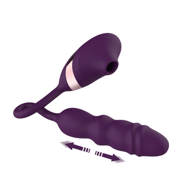 LuvanaX - 10 Frequency Sucking Telescopic Vibrator
