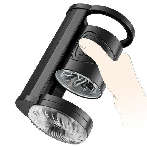 LuvanaX - Piston-Style Manual Thrusting Detachable Male Masturbator