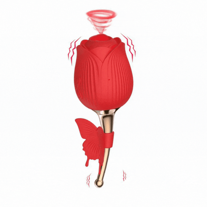 LuvanaX - Rose Shape Vaginal Vibrator Stimulation G-spot Sex Toys For Women
