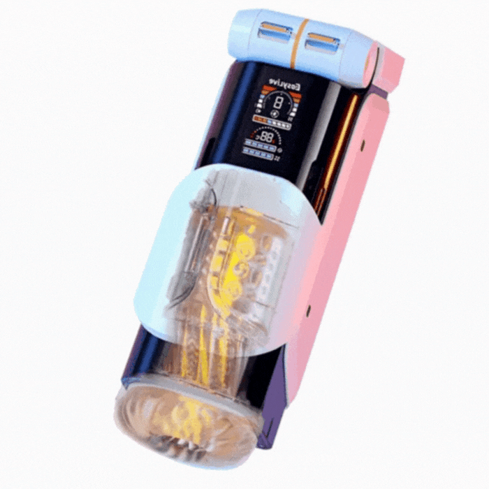 LuvanaX - 8-Frequency Rotary Expansion and 5-Frequency Vibration Male Masturbator丨Powered By Easylive