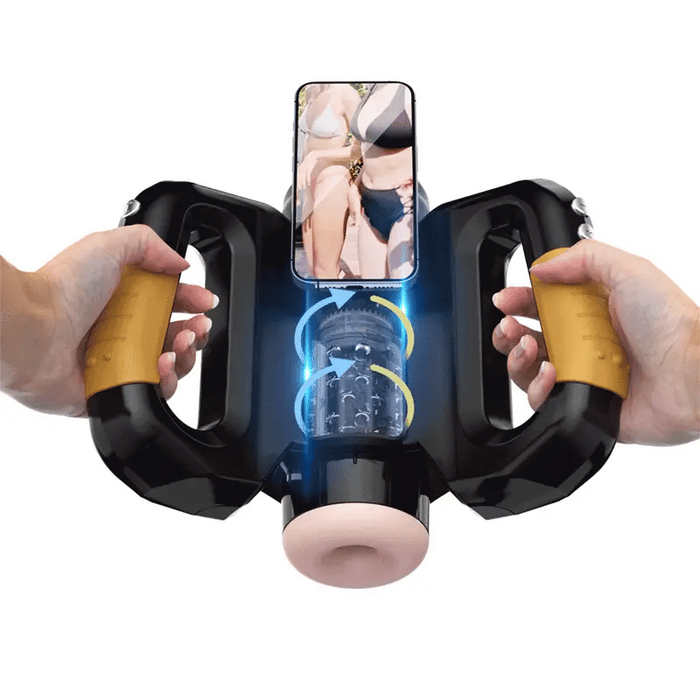 LuvanaX - Hercules Grip Telescopic Rotating Masturbation Cup