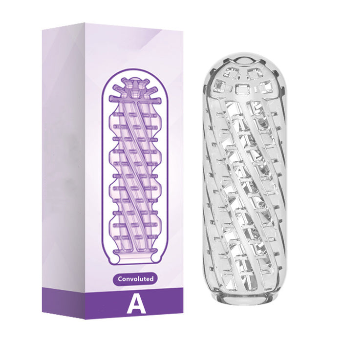 LuvanaX - Aircraft Cup Men's Training Masturbation Cup Spiral Pleasure