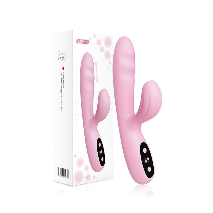 LuvanaX - 5-Frequency Sucking Stretching and Heating Female Vibrator