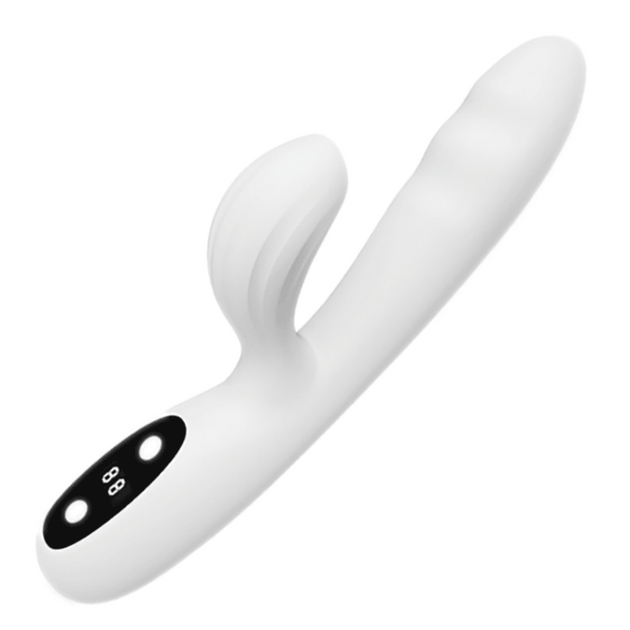 LuvanaX - 5-Frequency Sucking Stretching and Heating Female Vibrator